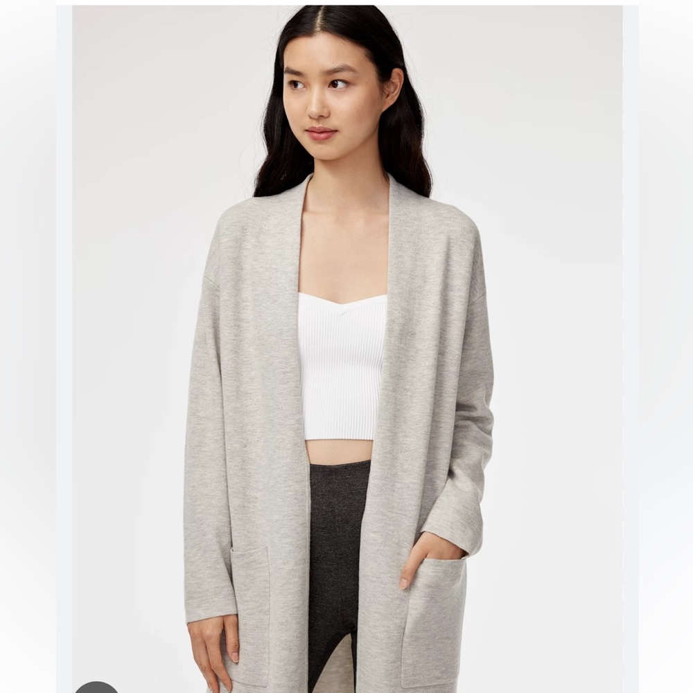 Babaton Lance Cardigan, XS, Grey, Excellent condition
